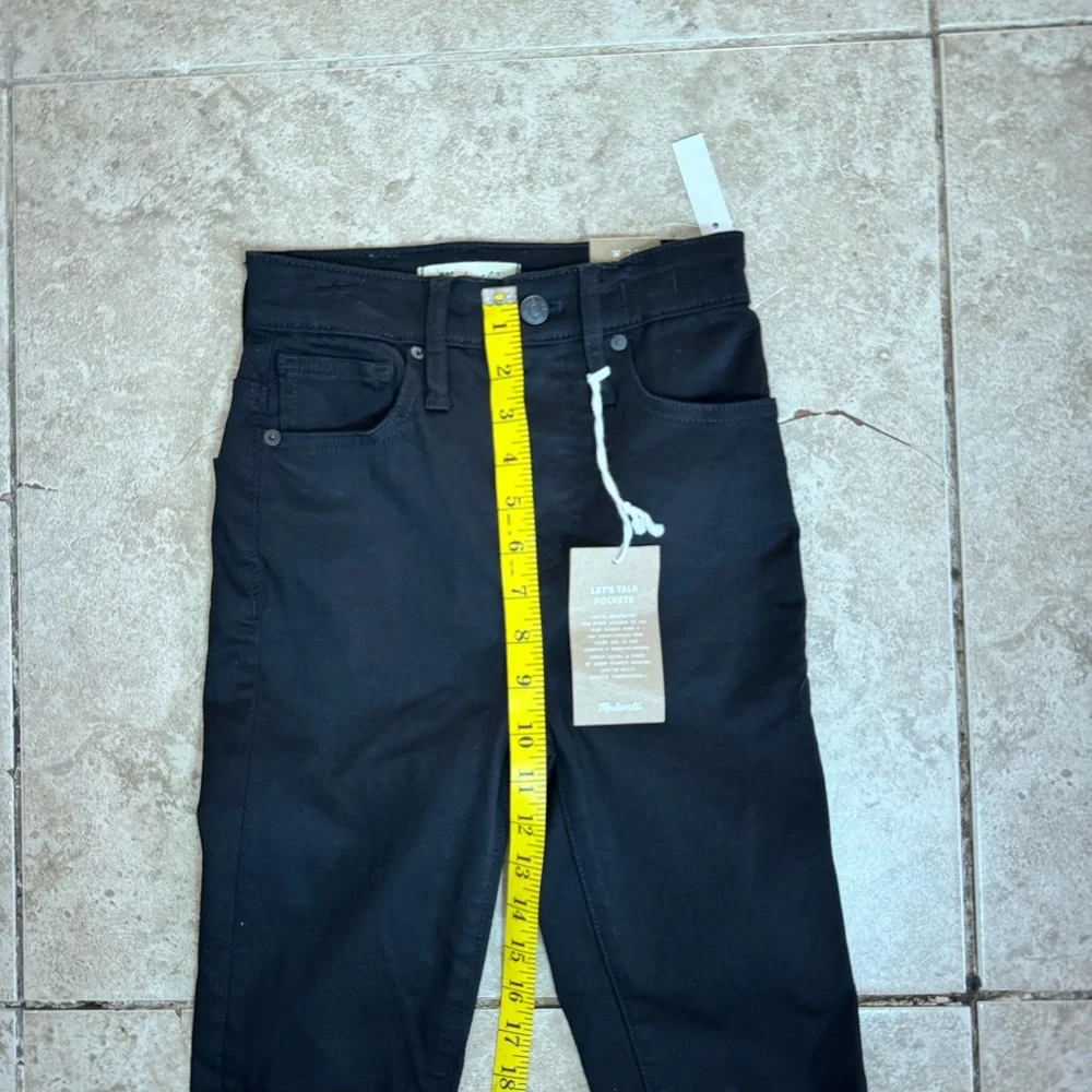 Madewell Curvy‎ High Rise Skinny Black Jenas 23 - Picture 5 of 7